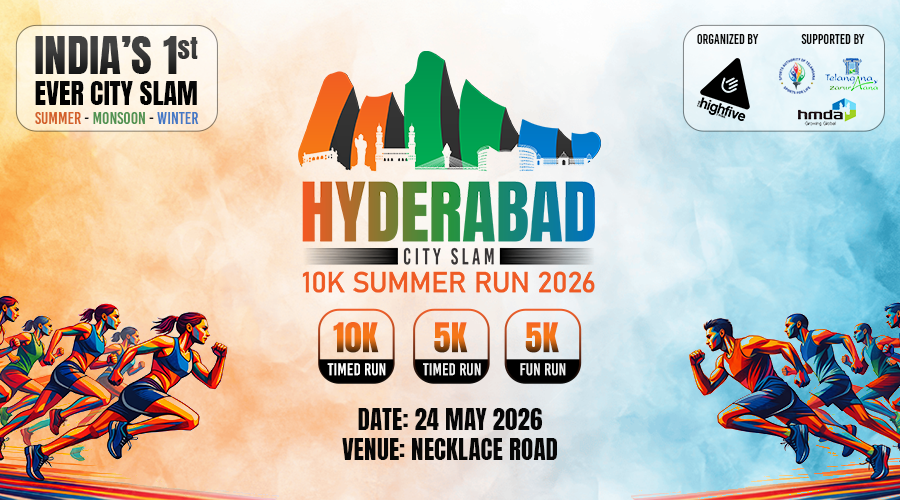 Hyderabad City Slam - 10K Summer Run 2026